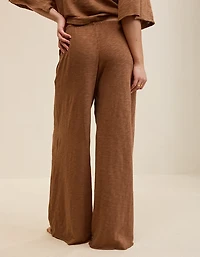 Aerie It's Casual Knit Slub Trouser