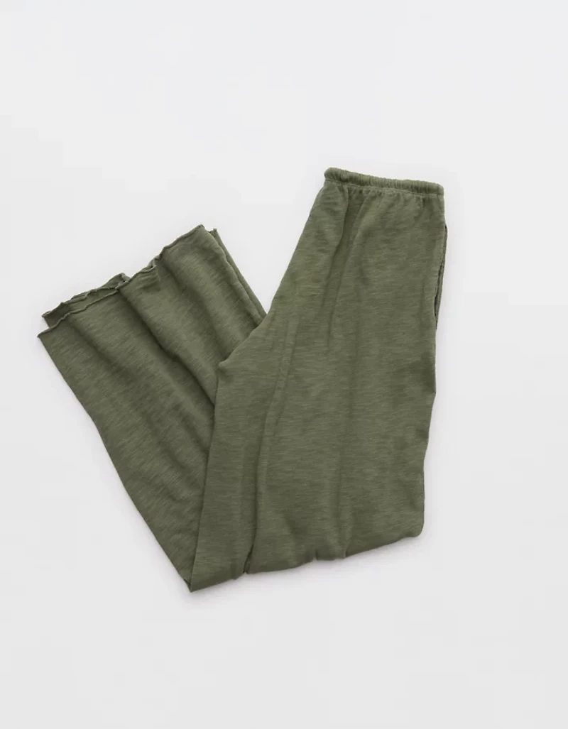 Aerie It's Casual Knit Slub Trouser
