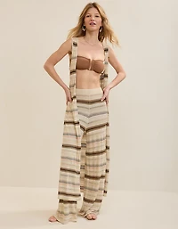 Aerie Open Knit Shimmer Pant