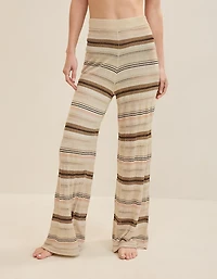 Aerie Open Knit Shimmer Pant