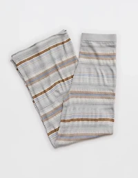 Aerie Open Knit Shimmer Pant