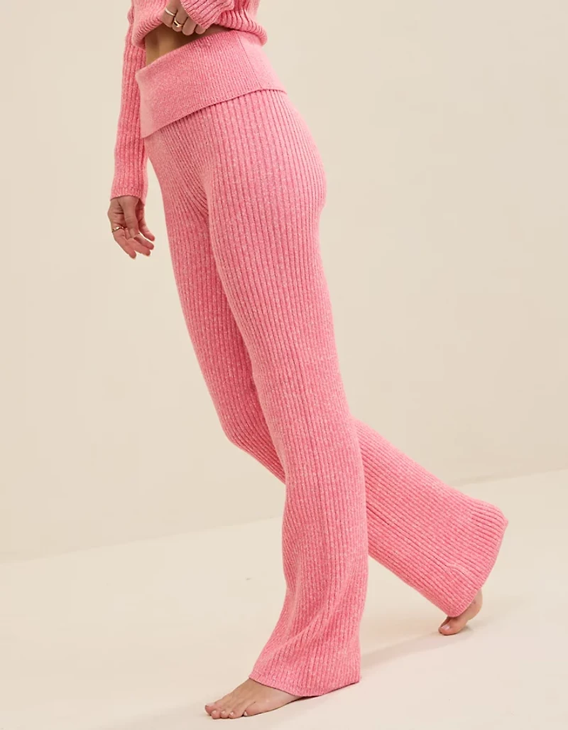 Aerie Late Night Foldover Pant