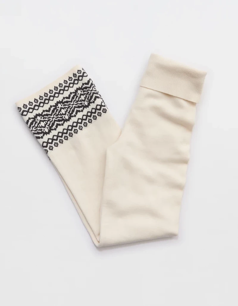 Aerie Late Night Foldover Pant