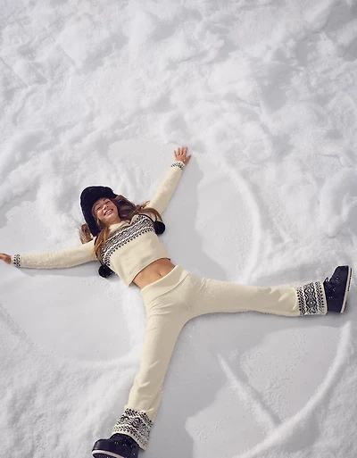 Aerie Late Night Foldover Pant