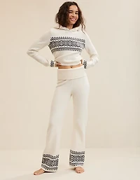 Aerie Late Night Foldover Pant