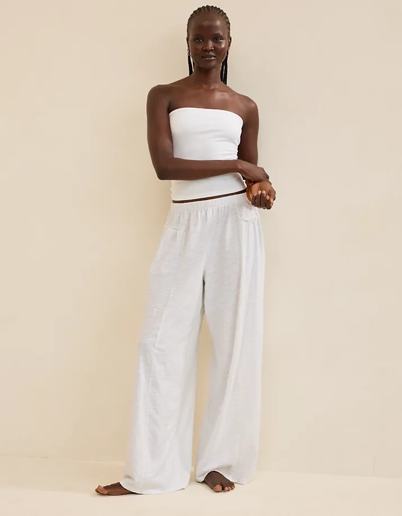Aerie Happiest Wide Leg Pant