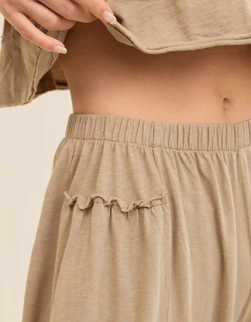 Aerie Happiest Wide Leg Pant