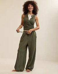 Aerie Unwind Waffle Jogger
