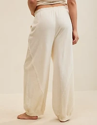 Aerie Unwind Waffle Jogger