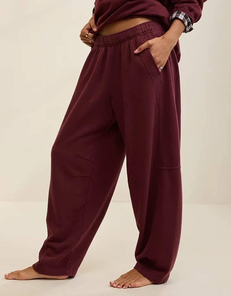 Aerie Oh Zip! Barrel Pant