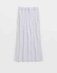 Aerie Late Night Midi Skirt