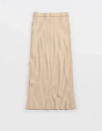 Aerie Late Night Midi Skirt