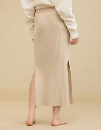 Aerie Late Night Midi Skirt