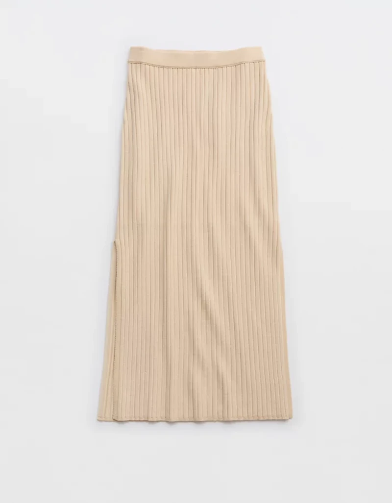 Aerie Late Night Midi Skirt