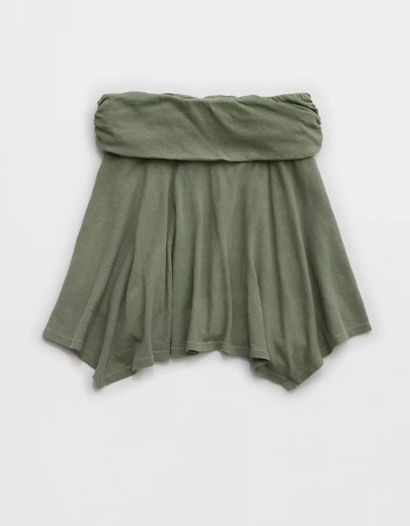Aerie Foldover Mini Skirt