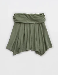 Aerie Foldover Mini Skirt