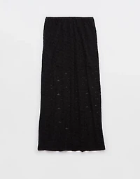 Aerie Vintage Lace Midi Skirt