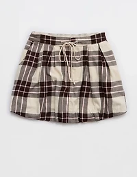Aerie Plaid Bubble Skirt