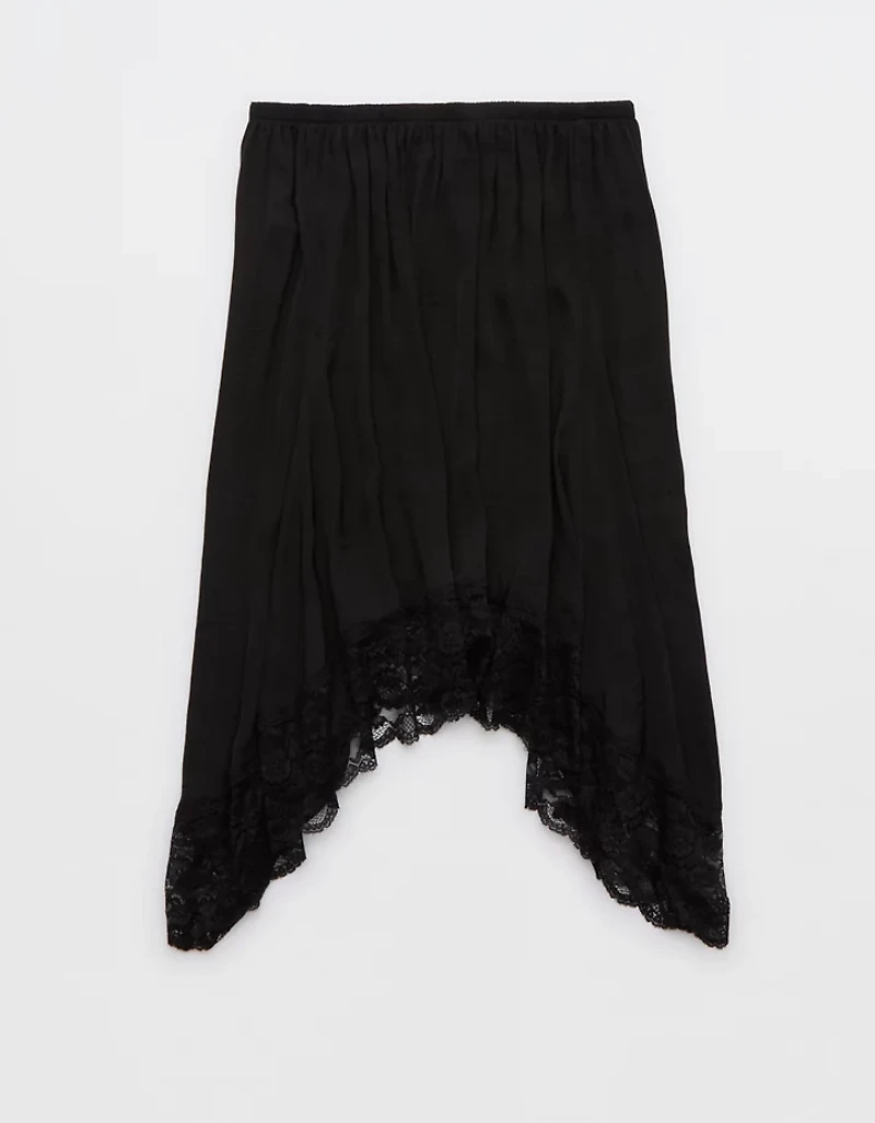 Aerie Handkerchief Midi Skirt