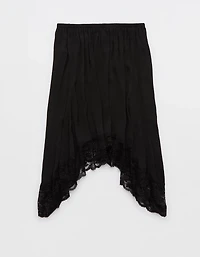 Aerie Handkerchief Midi Skirt