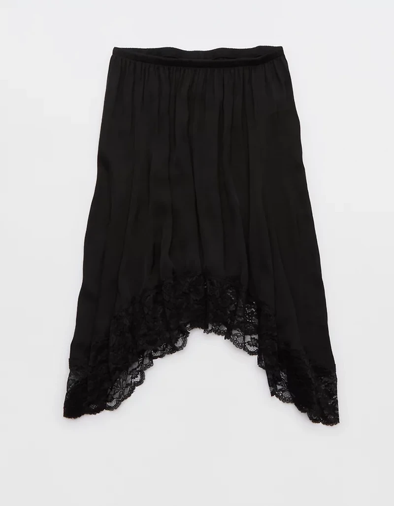 Aerie Handkerchief Midi Skirt