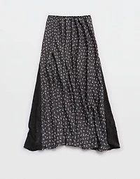 Aerie Satin Maxi Skirt