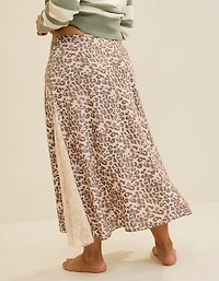 Aerie Satin Maxi Skirt