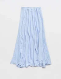 Aerie Satin Maxi Skirt