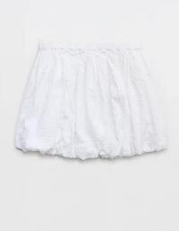 Aerie Seersucker Bubble Mini Skirt