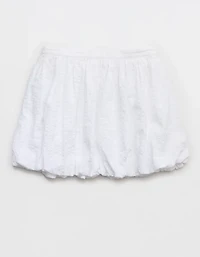 Aerie Seersucker Bubble Mini Skirt