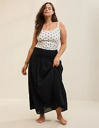 Aerie At The Barre Convertible Maxi Skirt