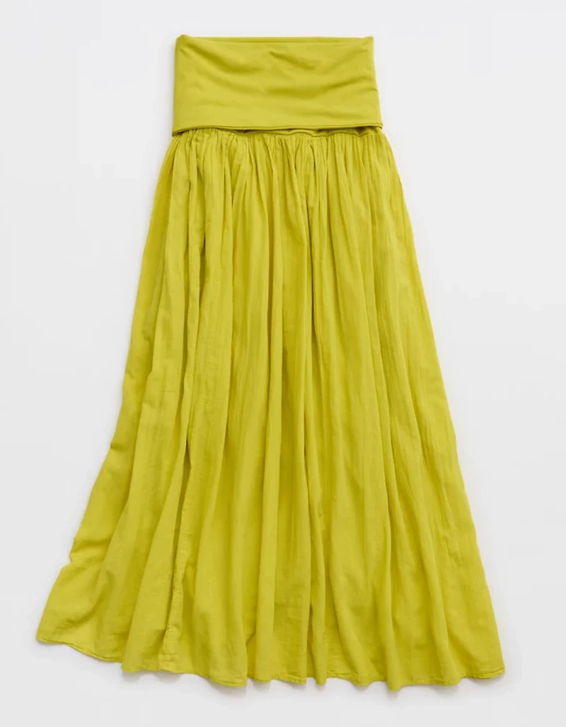 Aerie At The Barre Convertible Maxi Skirt