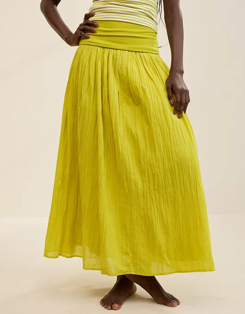 Aerie At The Barre Convertible Maxi Skirt