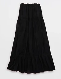 Aerie Lace Trim Maxi Skirt