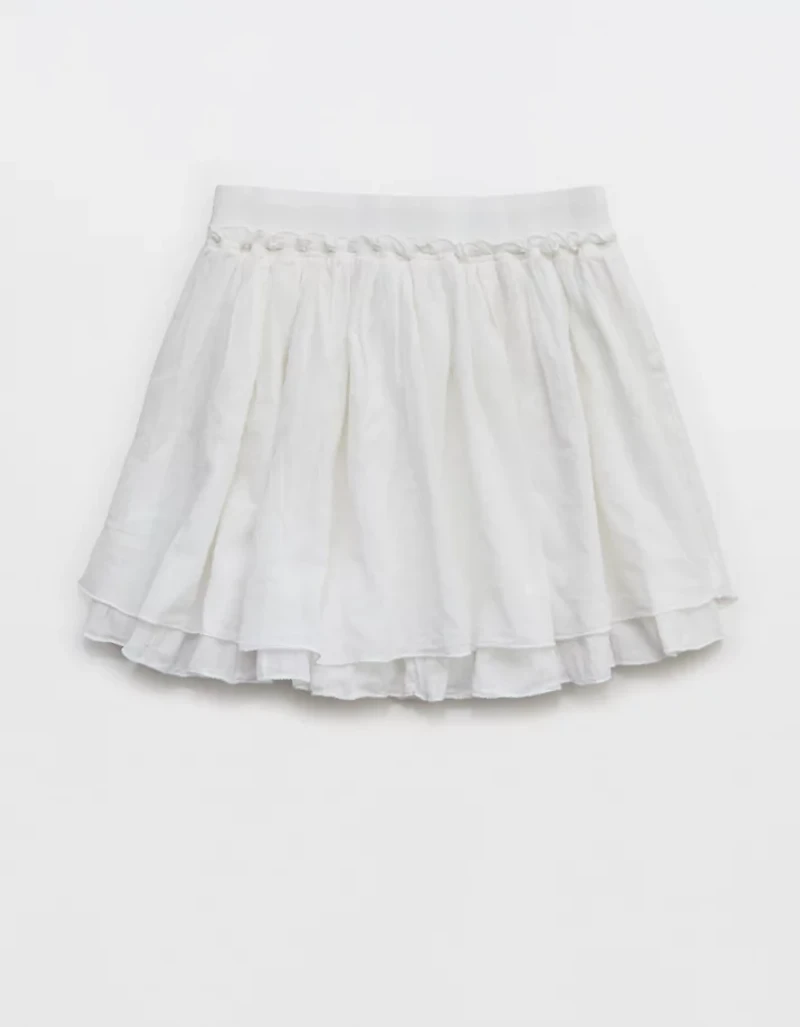 Aerie Gauze Mini Skirt