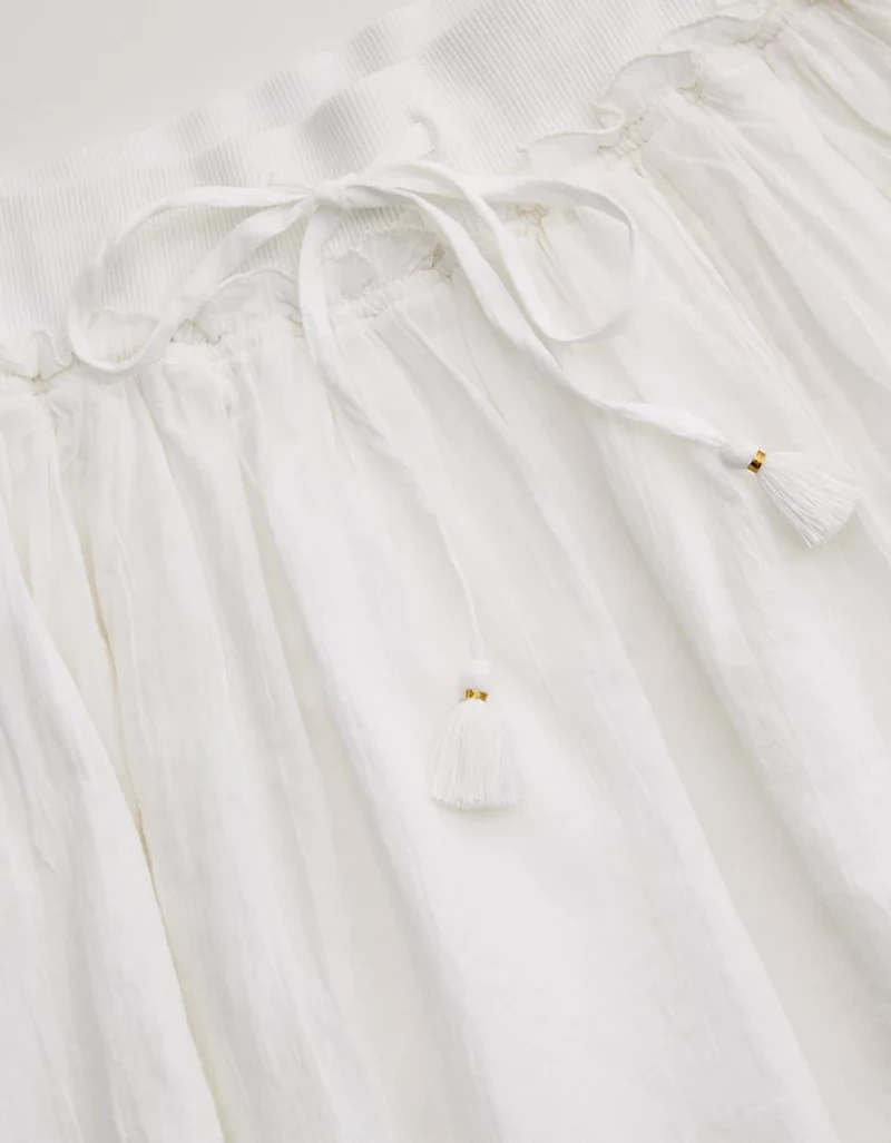 Aerie Gauze Mini Skirt