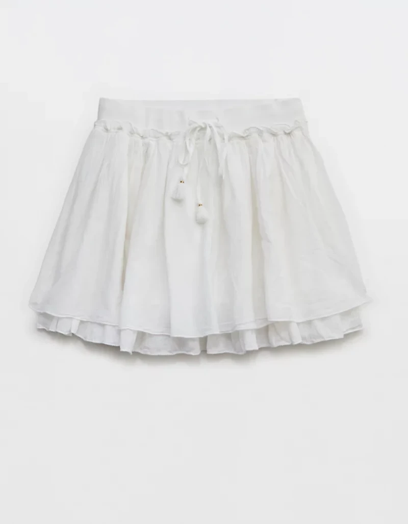 Aerie Gauze Mini Skirt