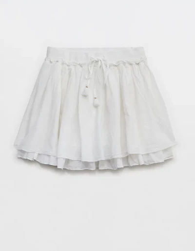 Aerie Gauze Mini Skirt