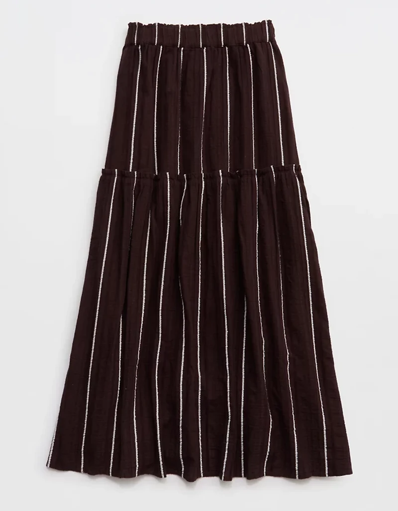 Aerie Beach Texture Maxi Skirt
