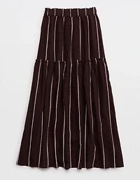 Aerie Beach Texture Maxi Skirt