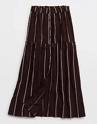 Aerie Beach Texture Maxi Skirt