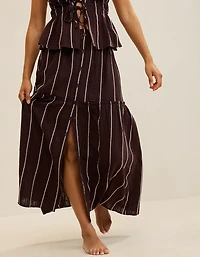 Aerie Beach Texture Maxi Skirt