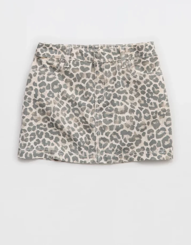 Aerie Daydream Denim Mini Skirt