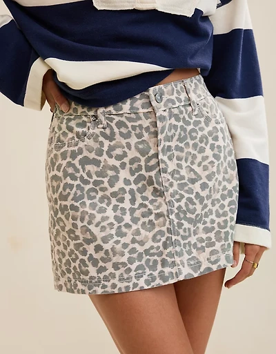 Aerie Daydream Denim Mini Skirt