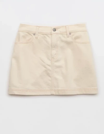 Aerie Daydream Denim Mini Skirt