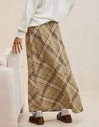 Aerie Happy & Drapey Maxi Skirt
