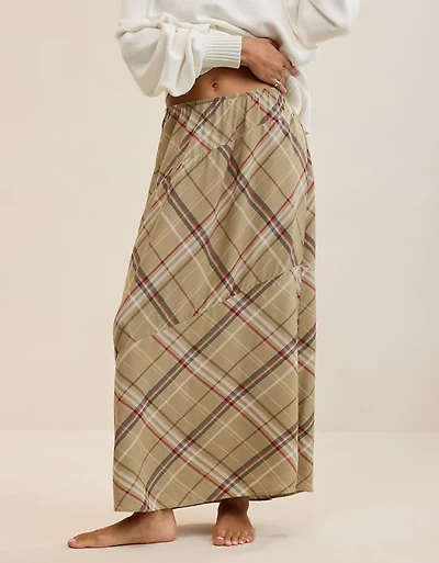 Aerie Happy & Drapey Maxi Skirt