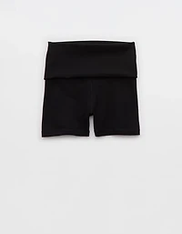 OFFLINE By Aerie Real Me XTRA Foldover High Waisted 3" Bike Short