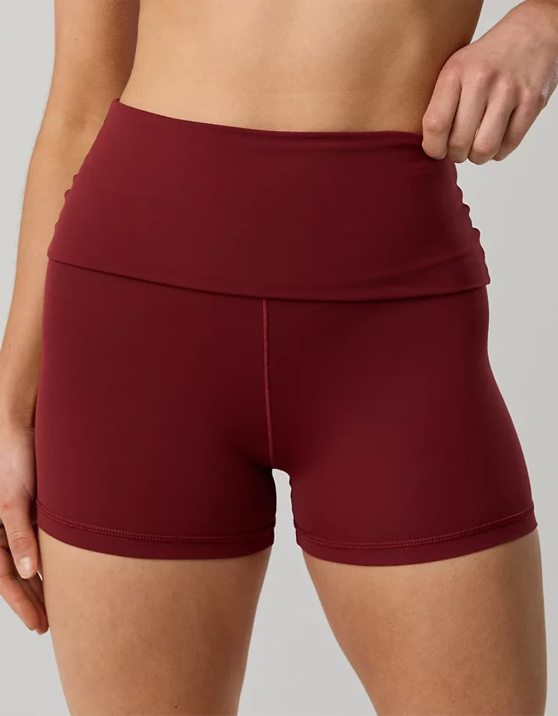 OFFLINE By Aerie Real Me XTRA Foldover 3" Bike Short