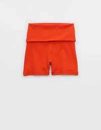 OFFLINE By Aerie Real Me XTRA Foldover High Waisted 3" Bike Short